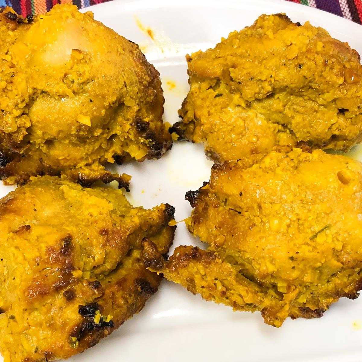 スバカマナ ガーリックティッカ(garlice chicken tikka)