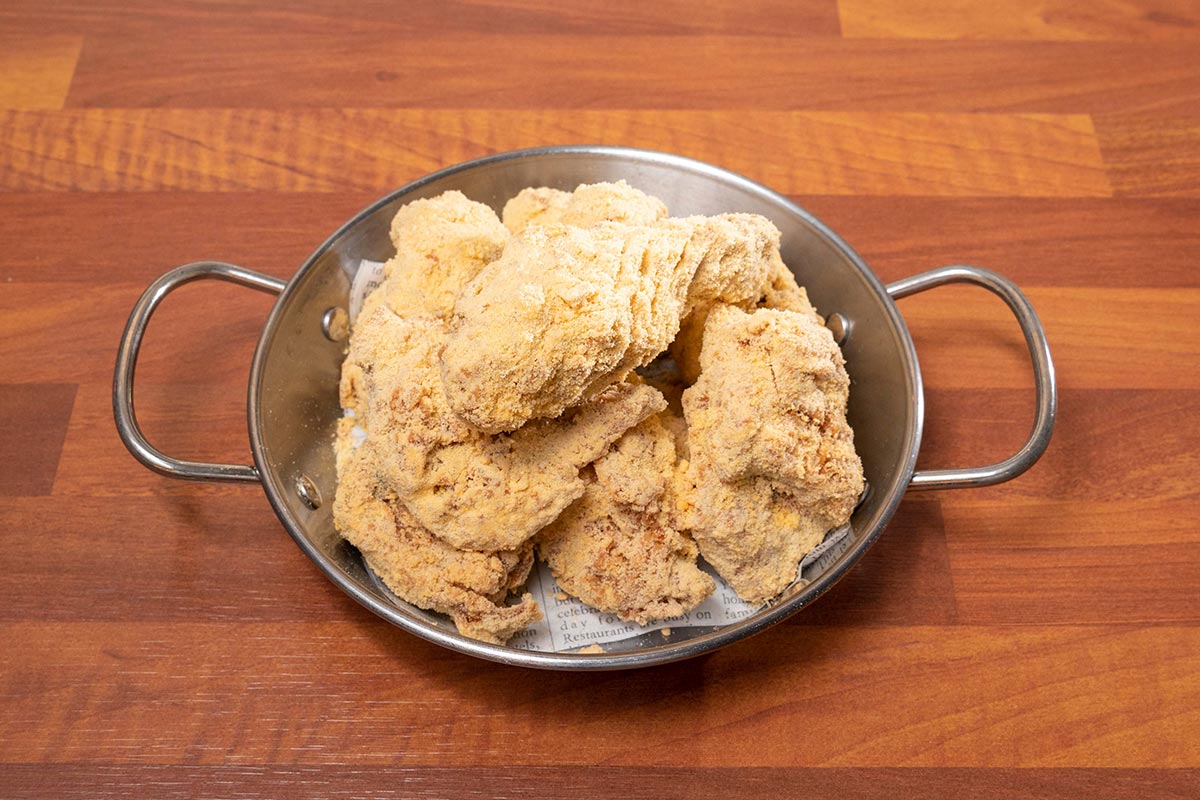 ネネチキン人気No.4 ハーフスノーウィングチキン(チーズ) Half Size-Snow Chicken (with Cheese) 반마리 스노윙 치킨