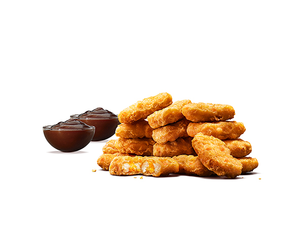 バーガーキング チーズチキンナゲット 16ピース(BBQソース×2)