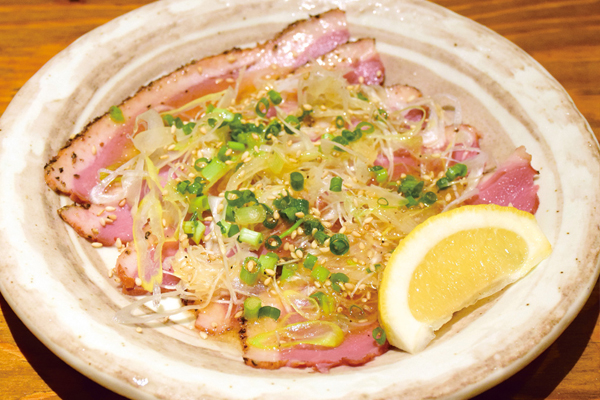 てけてけ 葱塩鴨パッチョ