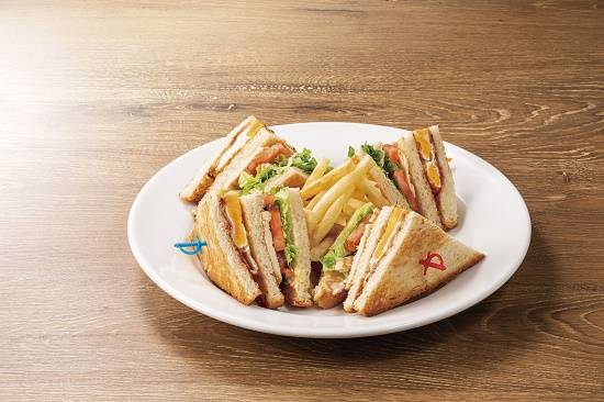 デニーズ 【R5】選べるセット)アメリカンクラブハウスサンド