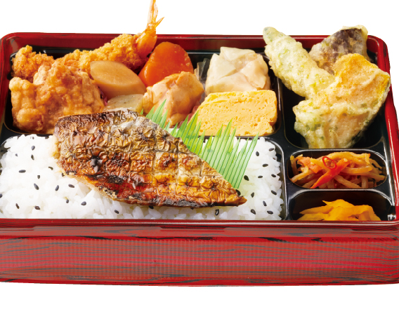 キッチンオリジン 炭火焼きさばの彩り幕の内弁当