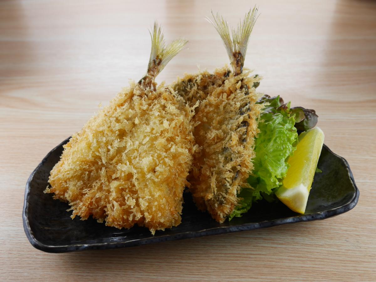 回転寿司やまと アジフライ