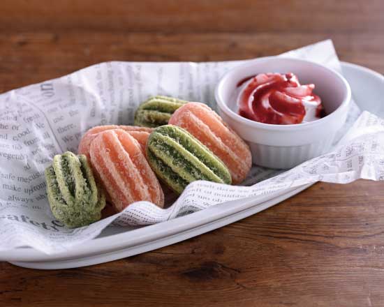 笑笑 ストロベリー＆抹茶のミニチュロス