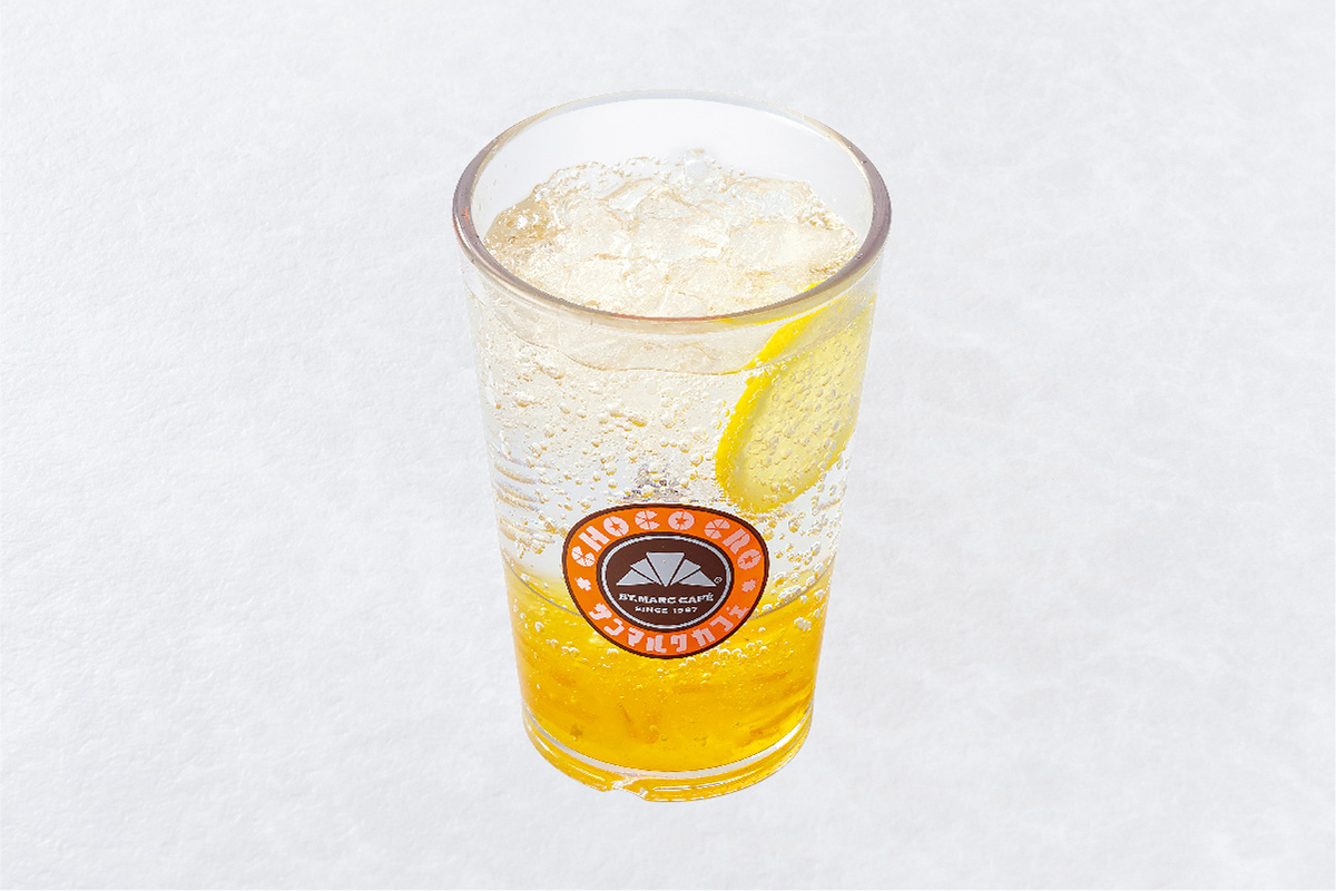 サンマルクカフェ 柚子レモンソーダ