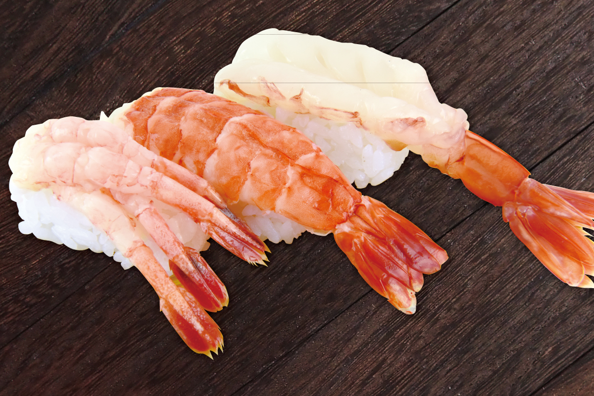 大起水産回転寿司 えび三昧[Assorted Shrimp]
