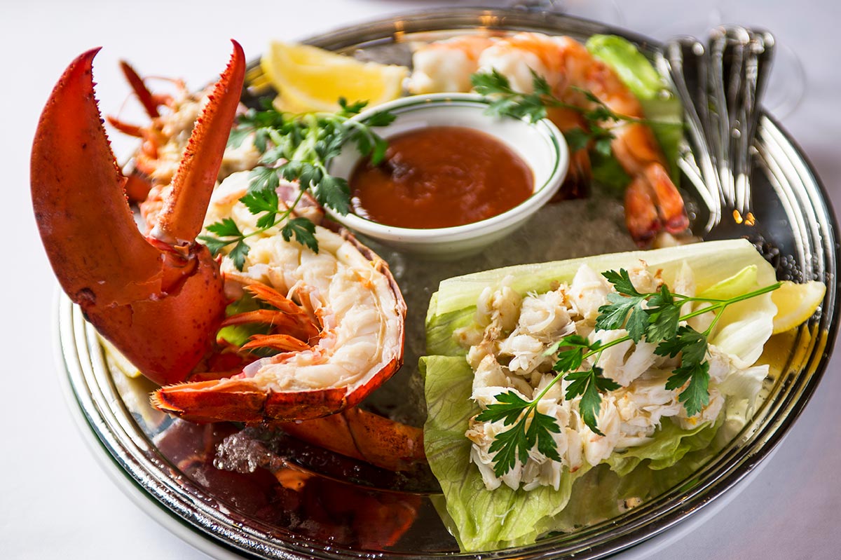 ウルフギャング・ステーキハウス シーフードプラッター