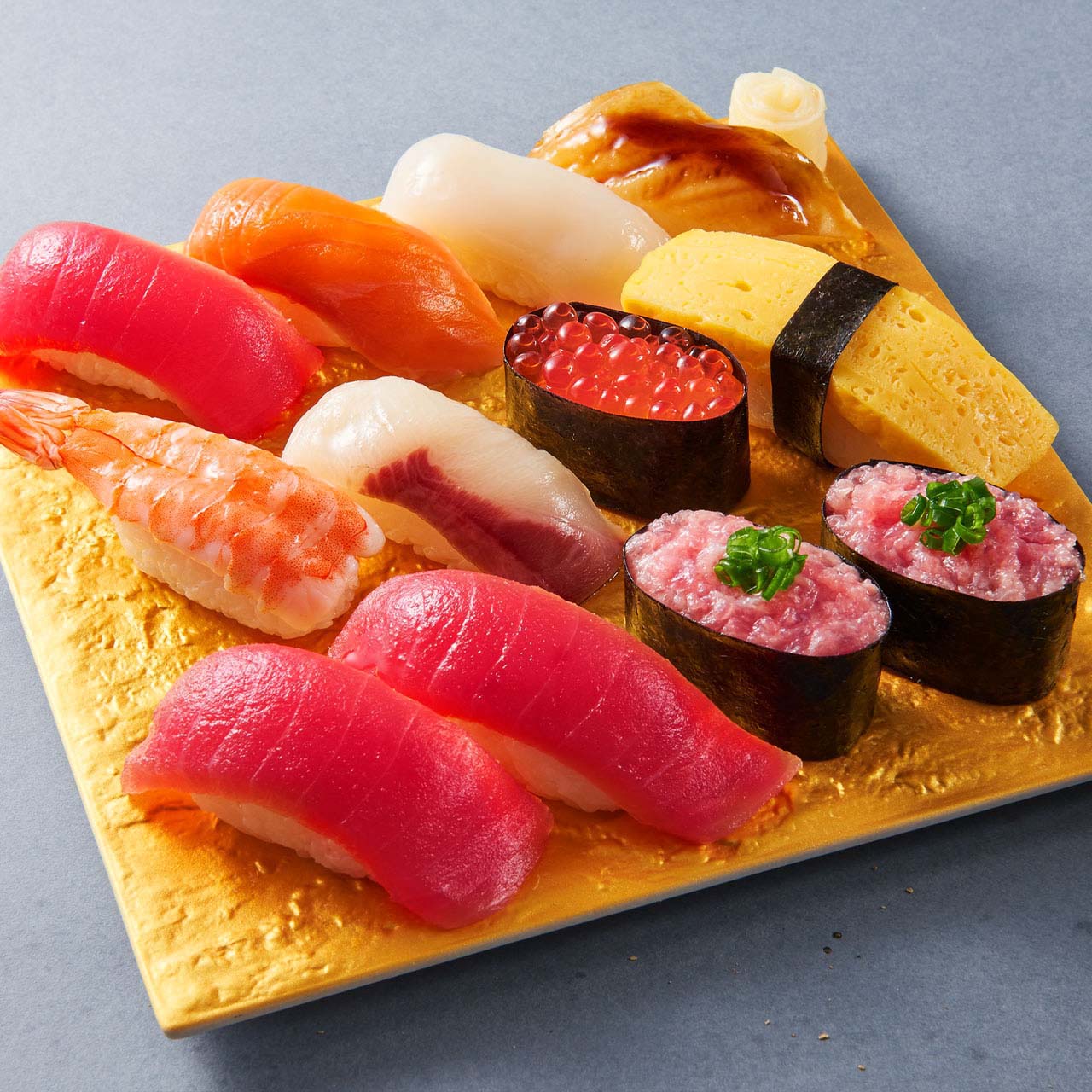 小僧寿し まぐろ＆ねぎまぐろ盛12貫