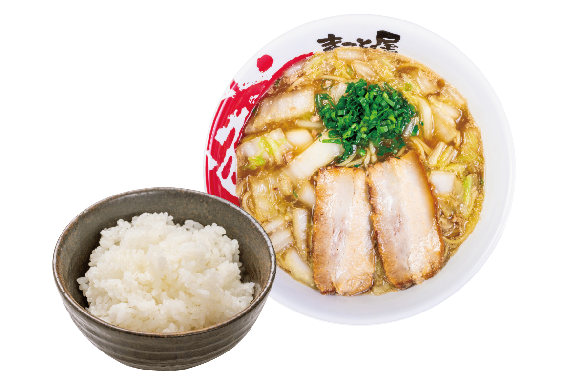 ラーメンまこと屋 鶏じゃんラーメンライスセット