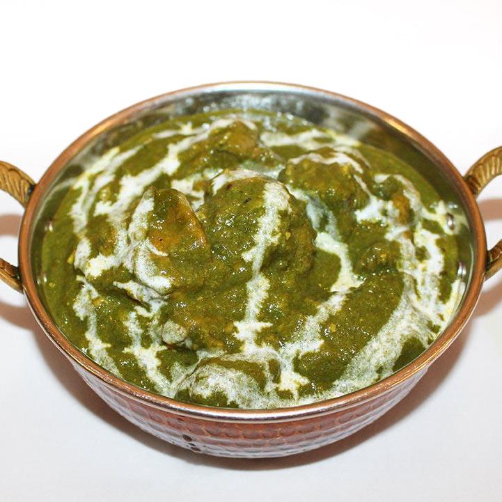 インド料理 ラム 3.サグチキン / Sag Chicken