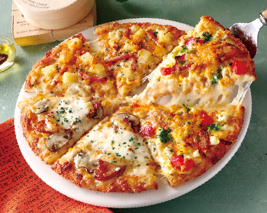 ピザーラスタイル 春のナチュラルチーズトリオ