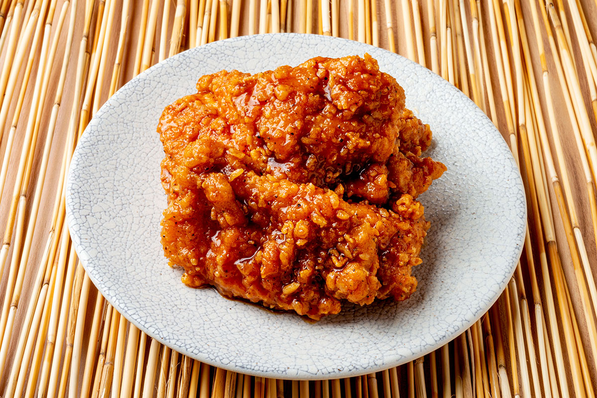 韓国カルビ丼とスンドゥブ 洞山 旨みたっぷり！プルコギチキン(中)