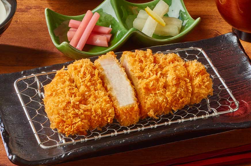 とんかつ 新宿さぼてん 熟成三元麦豚 上ロースかつ