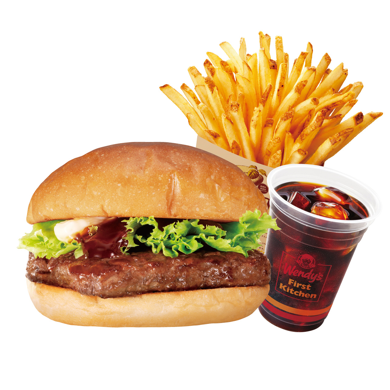 ウェンディーズ ・ファーストキッチン てりやきバーガーセット