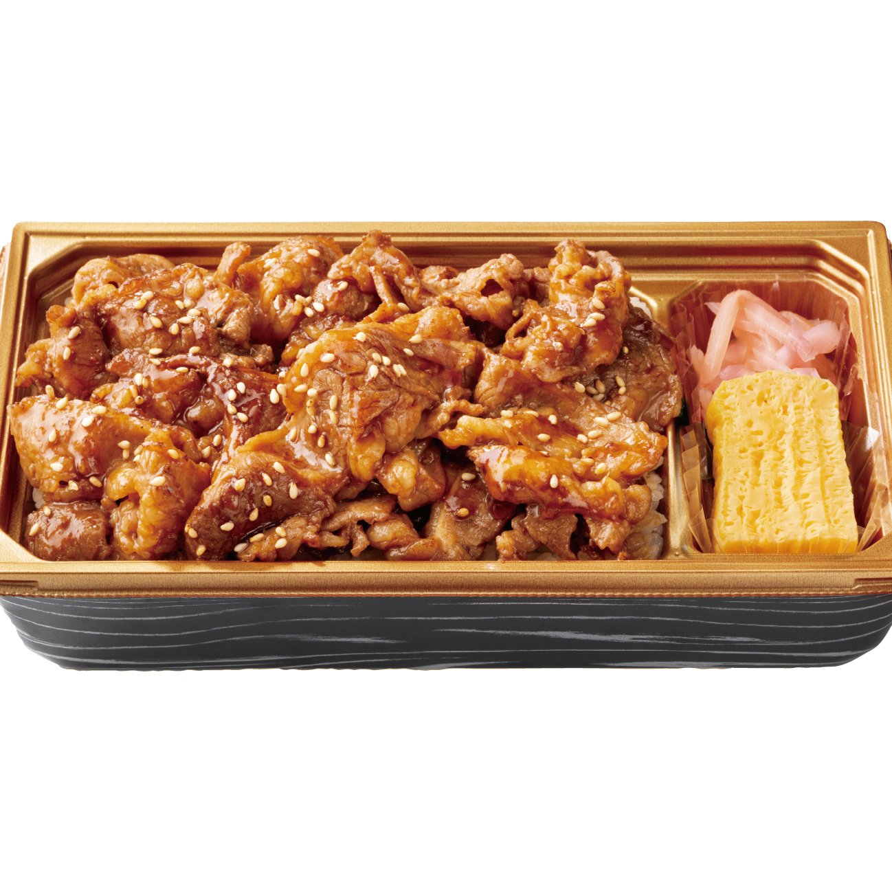 キッチンオリジン 肉W盛り牛カルビ焼肉重～甘辛醤たれ～