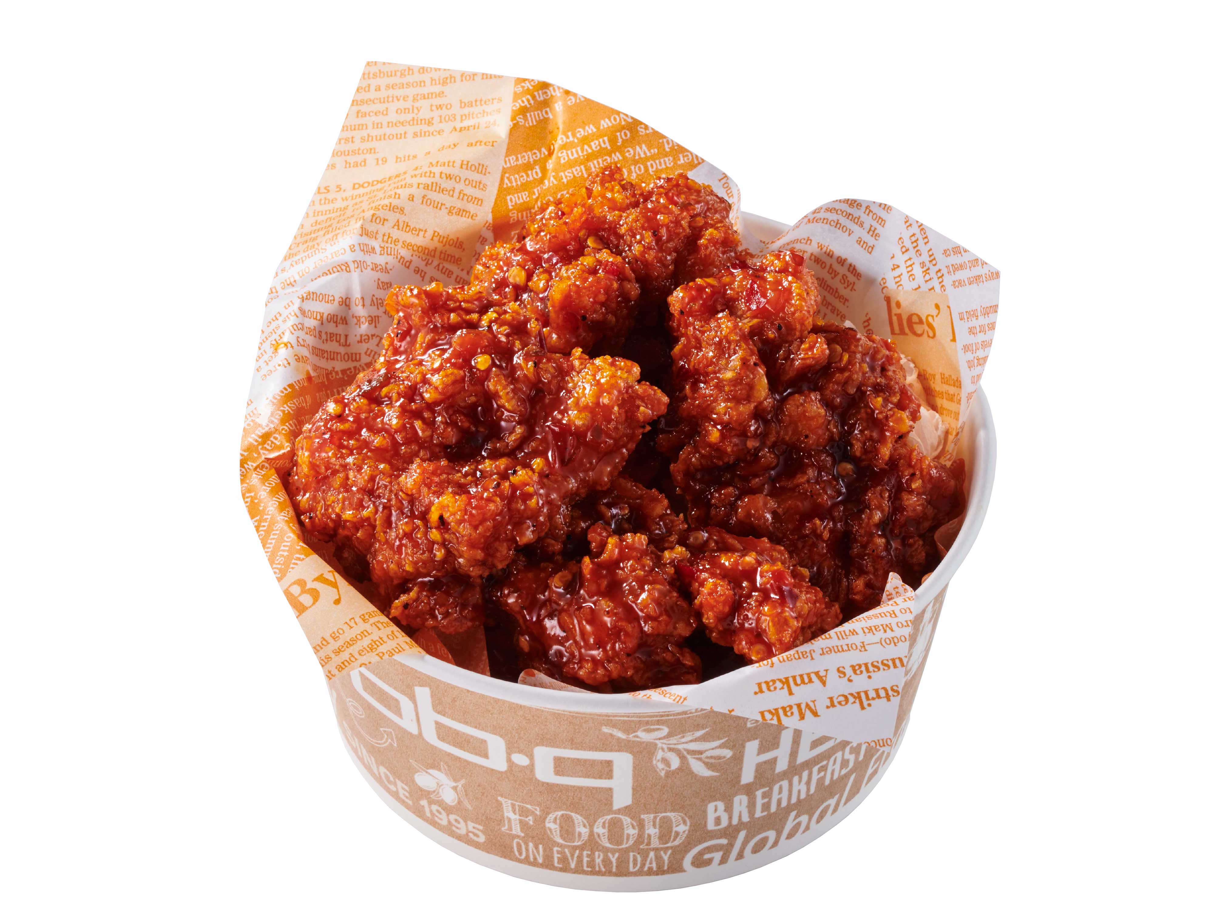 bb.qオリーブチキンカフェ 骨なしモモ 麻辣(マーラー)ホットチキン