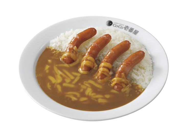カレーハウスCoCo壱番屋 ソーセージ(4本)カレー+チーズ