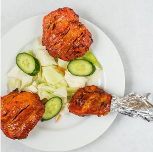 ニルワナム Tandoori Chicken(4pc)タンドリーチキン(4個)