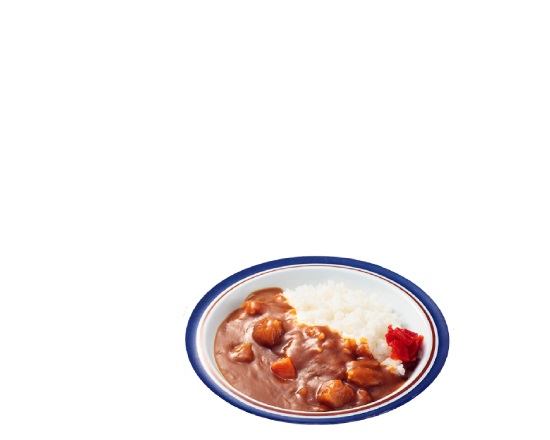 富士そば ミニカレーライス Mini Curry Rice