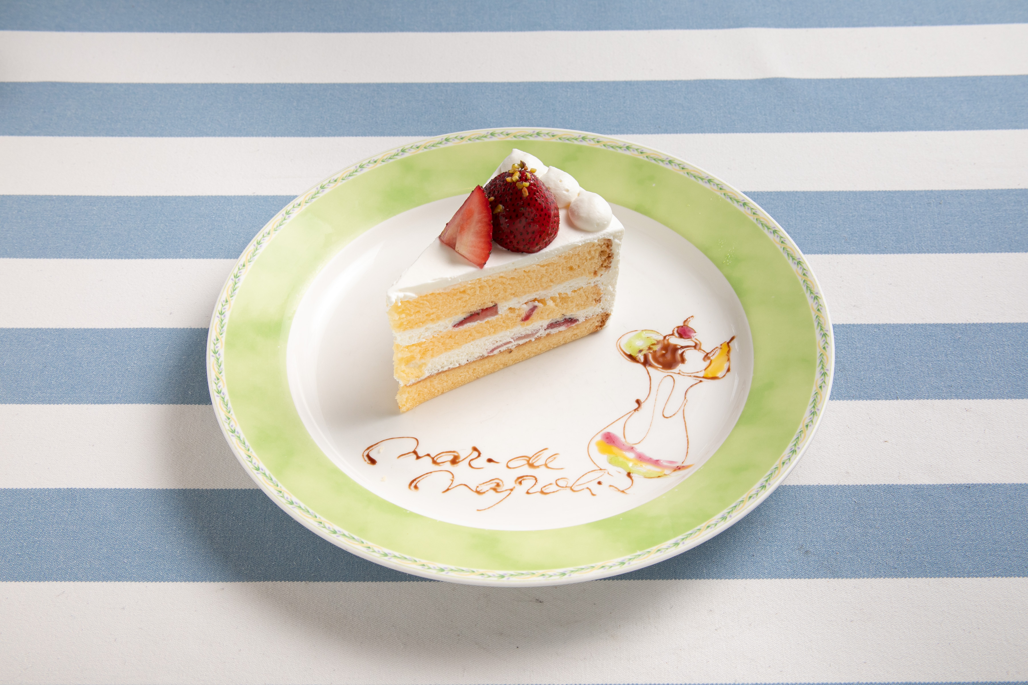 ピッツェリア マルデナポリ イチゴのショートケーキ