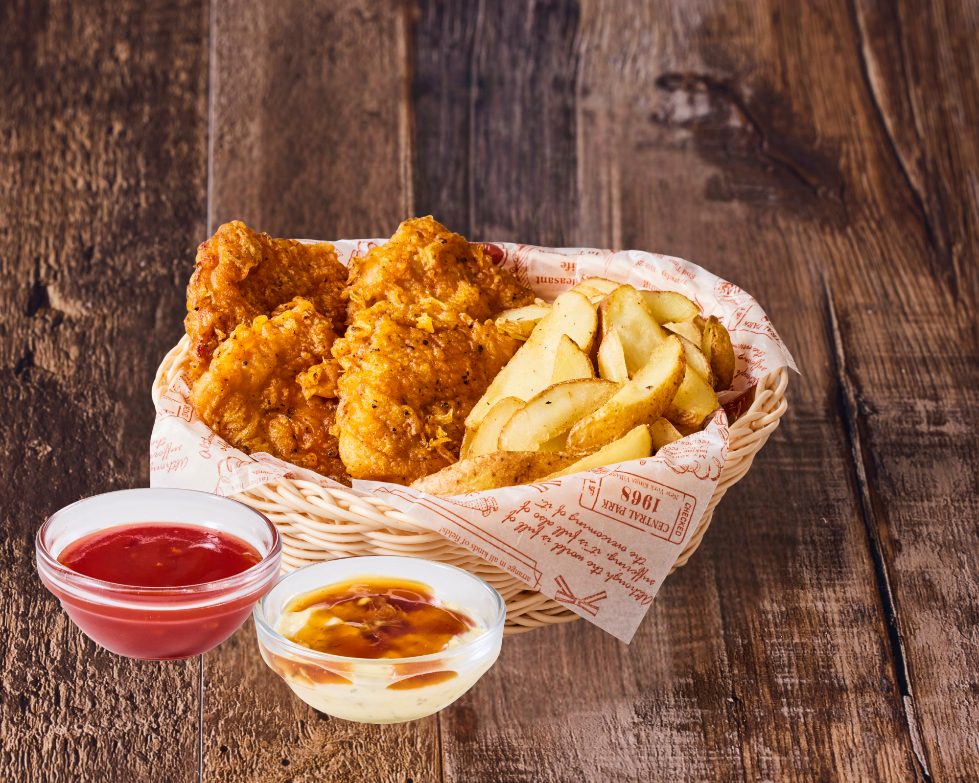 フレッシュネスバーガー スペシャルチキンBOX(ディップ付小)