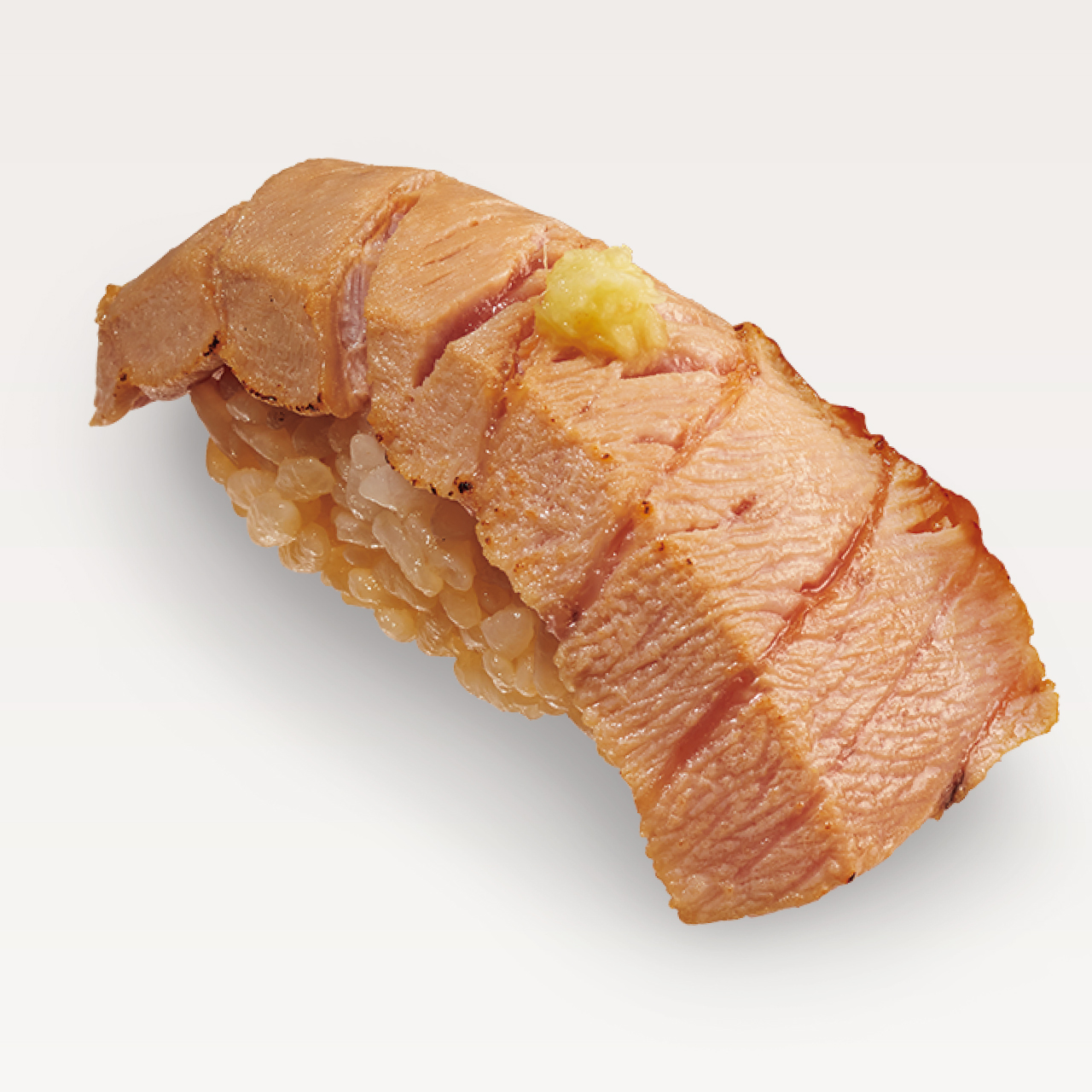 すしみさき 天然本まぐろ中とろ醤油炙り