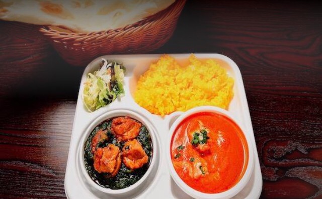 エベレストキッチン 2 curry nan set/2種類のカレーとナンのセット