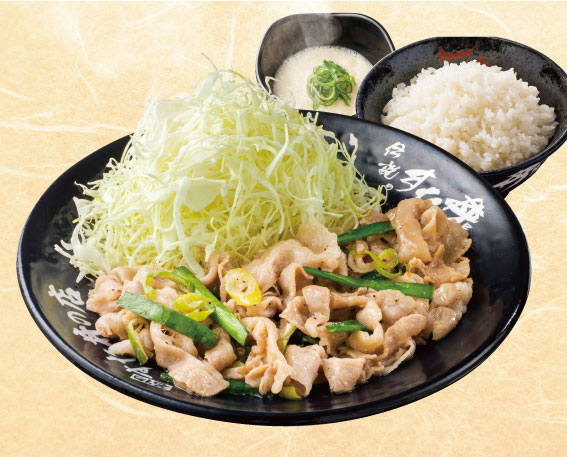 伝説のすた丼屋 塩すたみな焼き定食