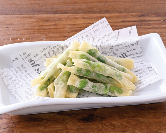 笑笑 枝豆のカリカリ揚げ