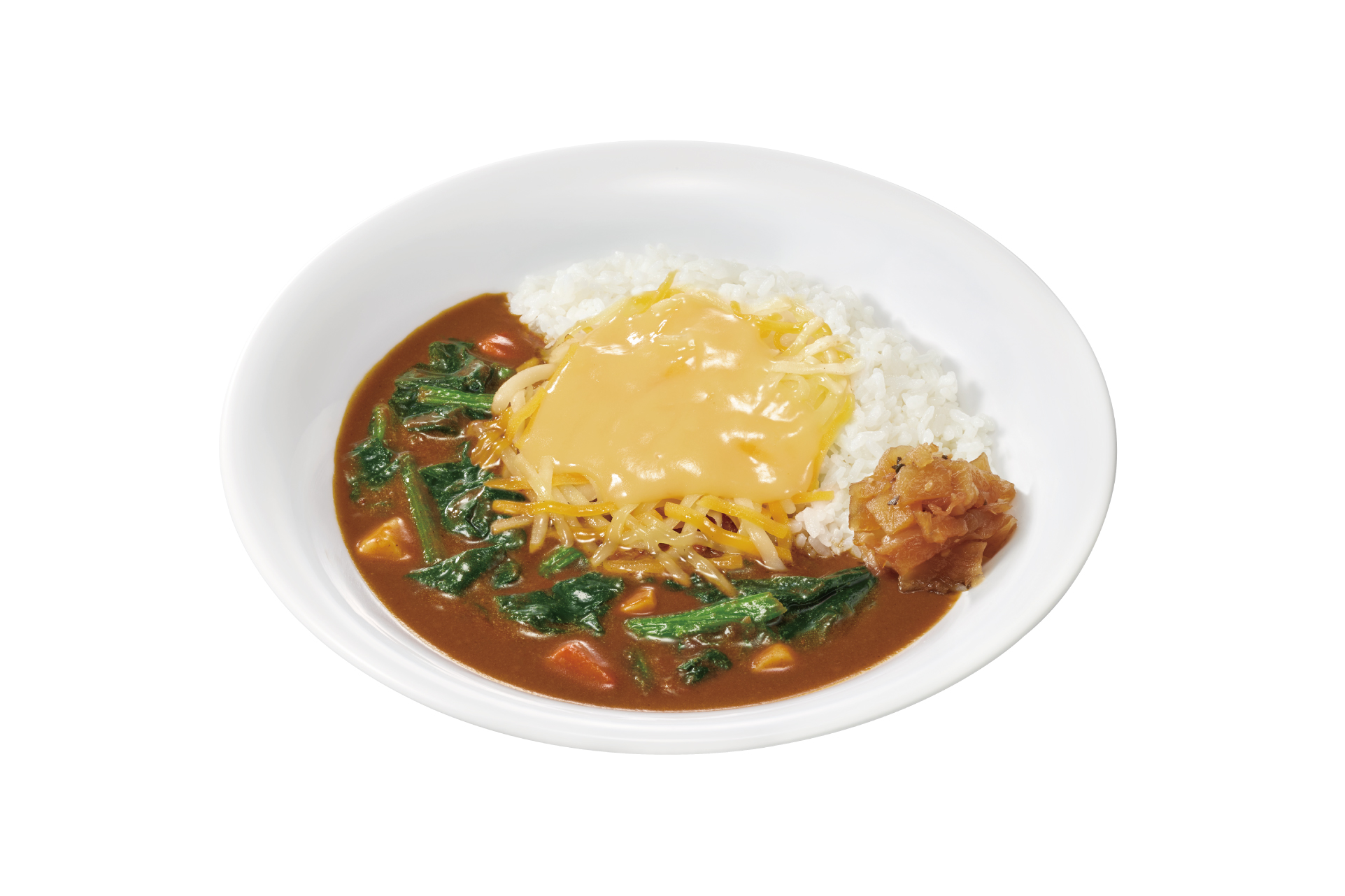 すき家 チーズほうれん草カレー