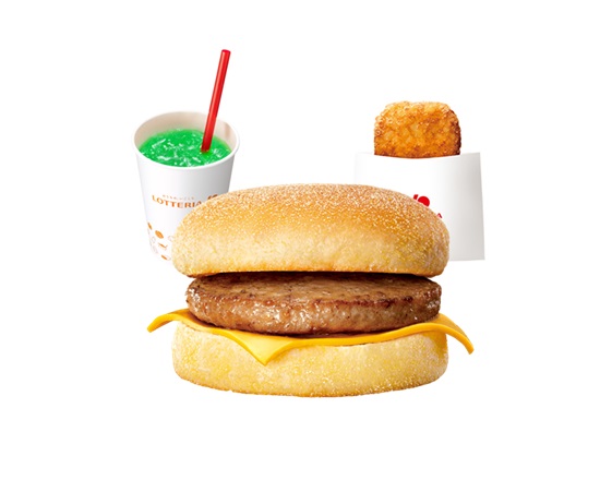 ロッテリア 【モーニング キッズセット】キッズソーセージマフィン(選べるおもちゃつき)\tKids Sausage Muffin Kids Set