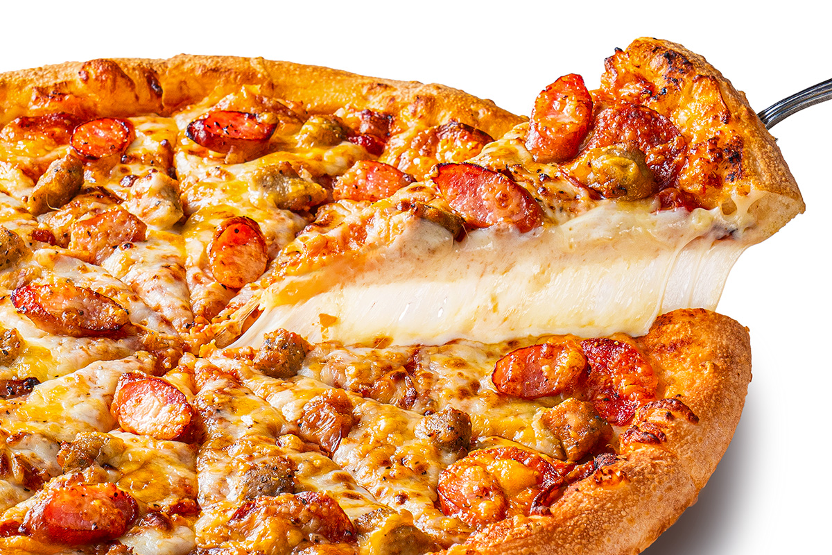 ピザハット ガーリックミートグルメ(Mサイズ)