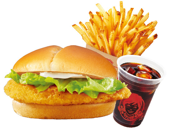 ウェンディーズ ・ファーストキッチン クリスピーチキンバーガーセット