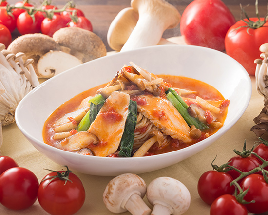 太陽のトマト麺 太陽のトマト麺 きのこ