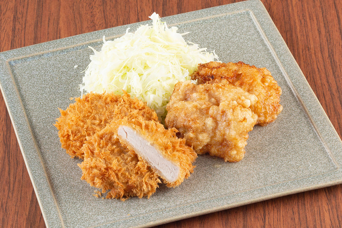 宅配とんかつ かさねや 熟成ヒレかつ2枚＆鶏の唐揚げ2個弁当