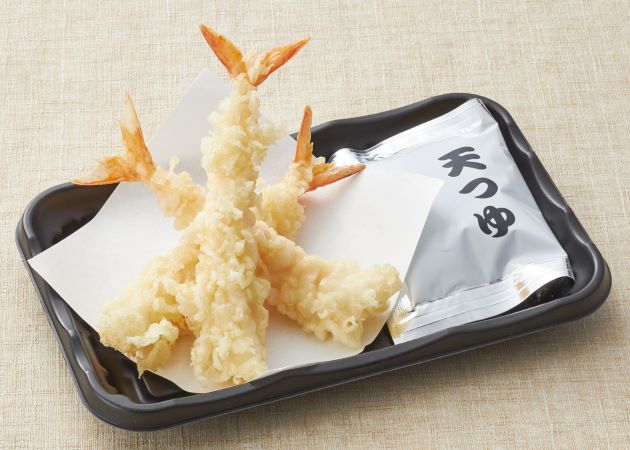 和食さと 海老天ぷら(3尾)