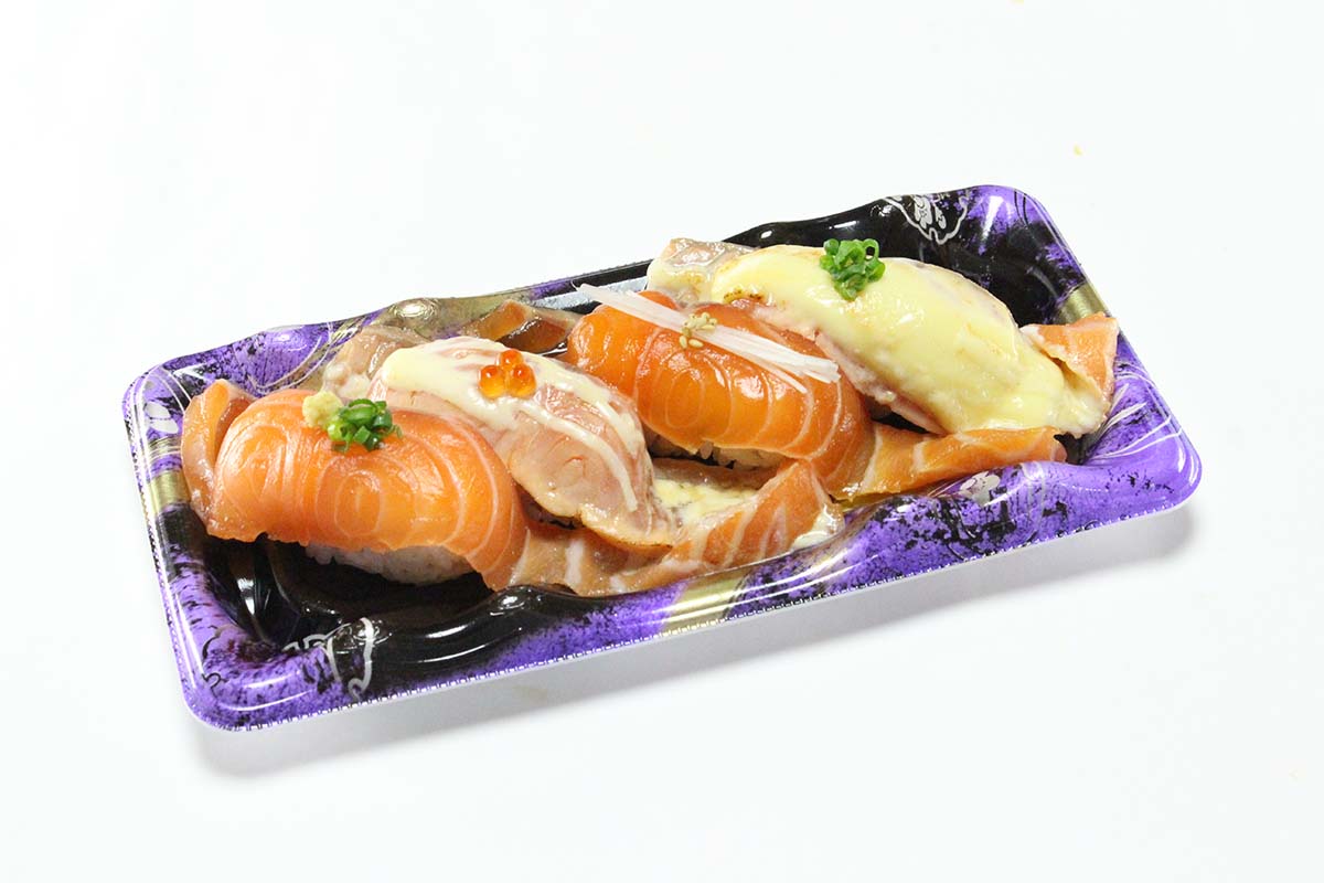 梅丘寿司の美登利総本店人気No.1 サーモンづくし Ultimate Salmon Sushi Assortment