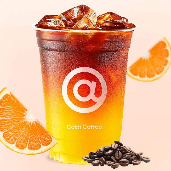 cotti coffee オレンジアメリカーノ