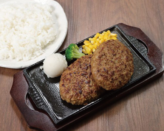 ハンバーグTERU F-1101】ハンバーグステーキセットHamburg steak Set