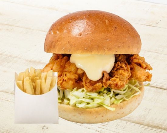 チョアチキン 【NEW】チョアチキンバーガーセット(ポテトSサイズ付き)