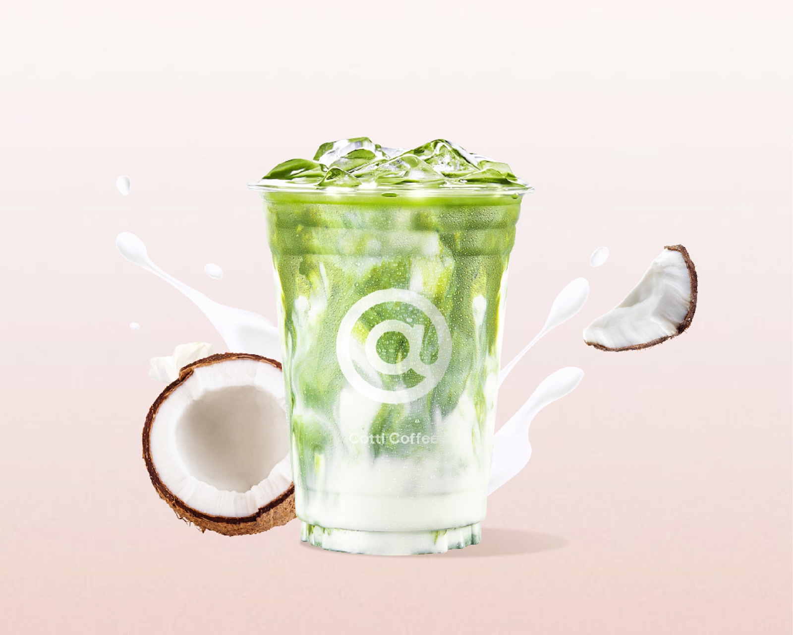 cotti coffee 抹茶ココナッツ