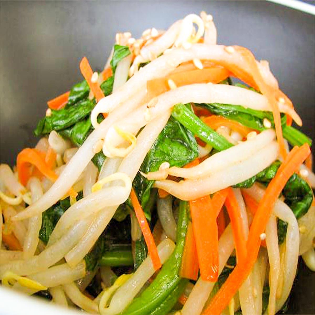 青山餃子房 もやしナムル