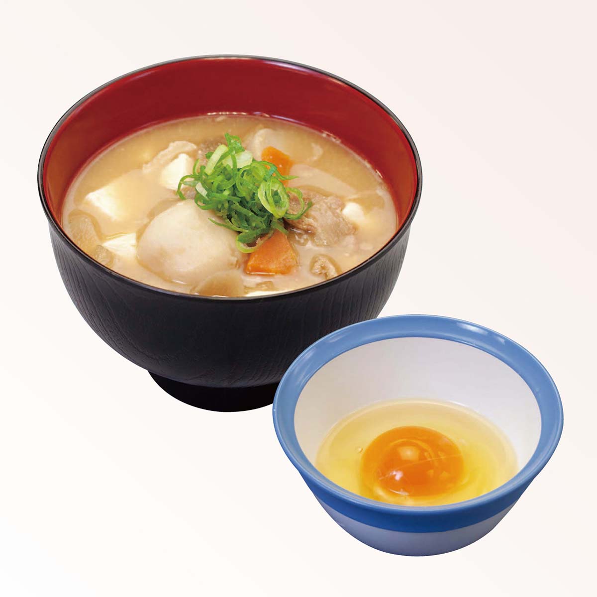 松屋 豚汁生玉子セット