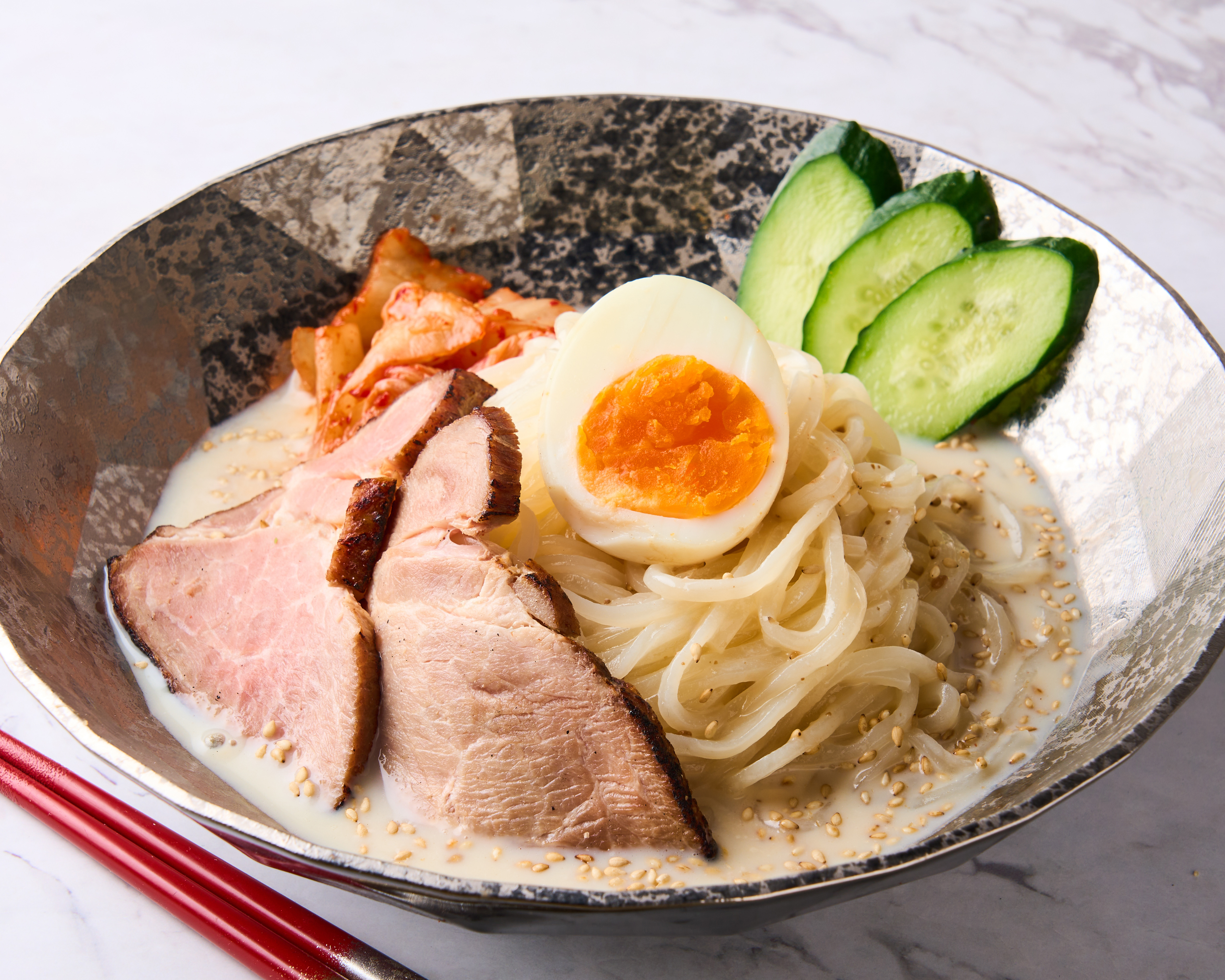 東京冷麺スタンド ごま豆乳盛岡冷麺 Morioka Cold Noodles with Sesame Soy Milk