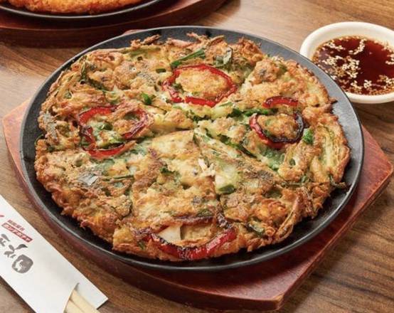 韓国料理 ホンデポチャ 海鮮チヂミ