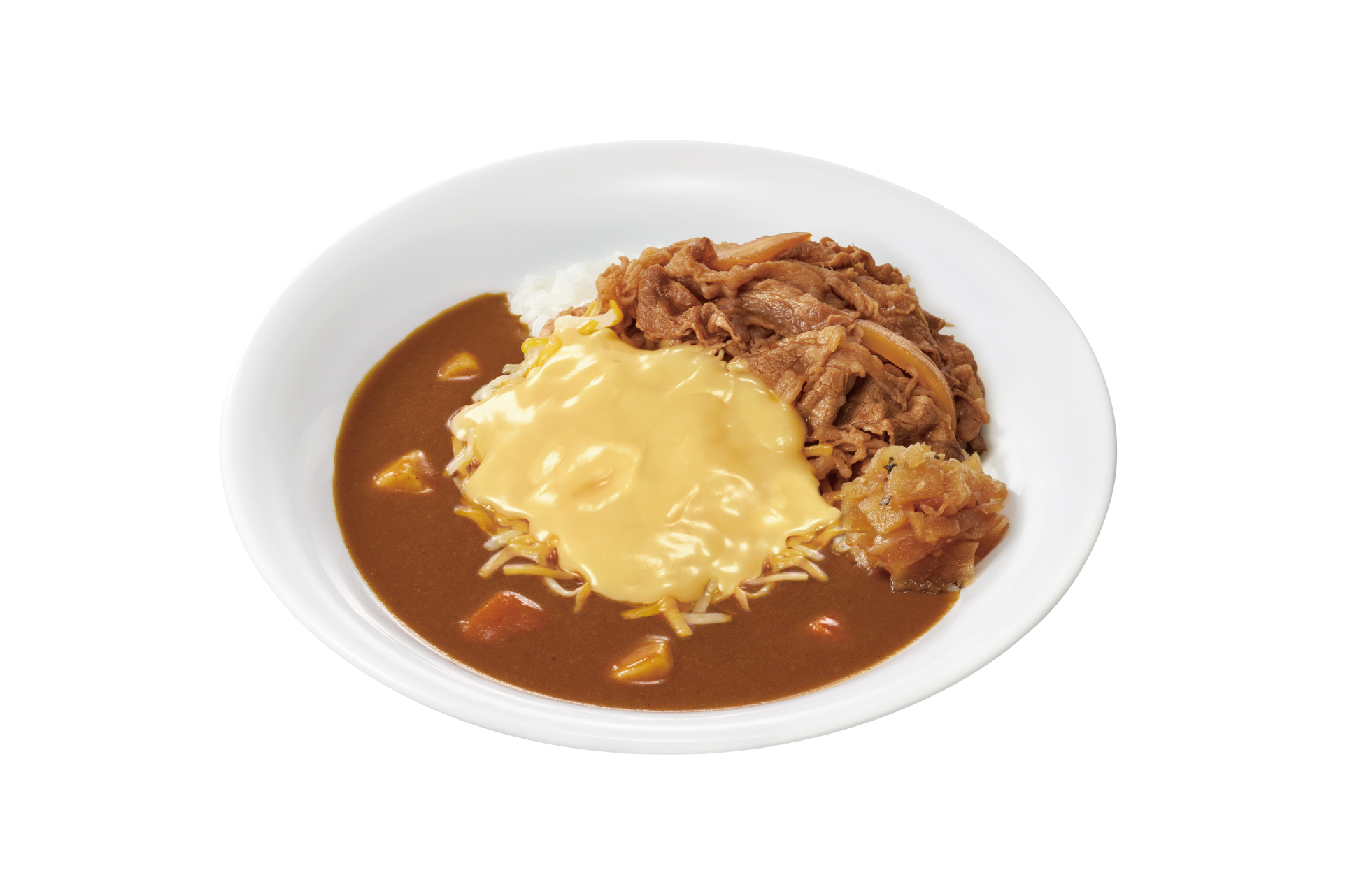 チーズ牛カレー