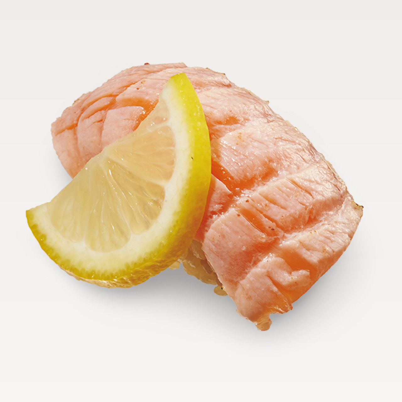 すしみさき 生サーモン炙り塩レモン