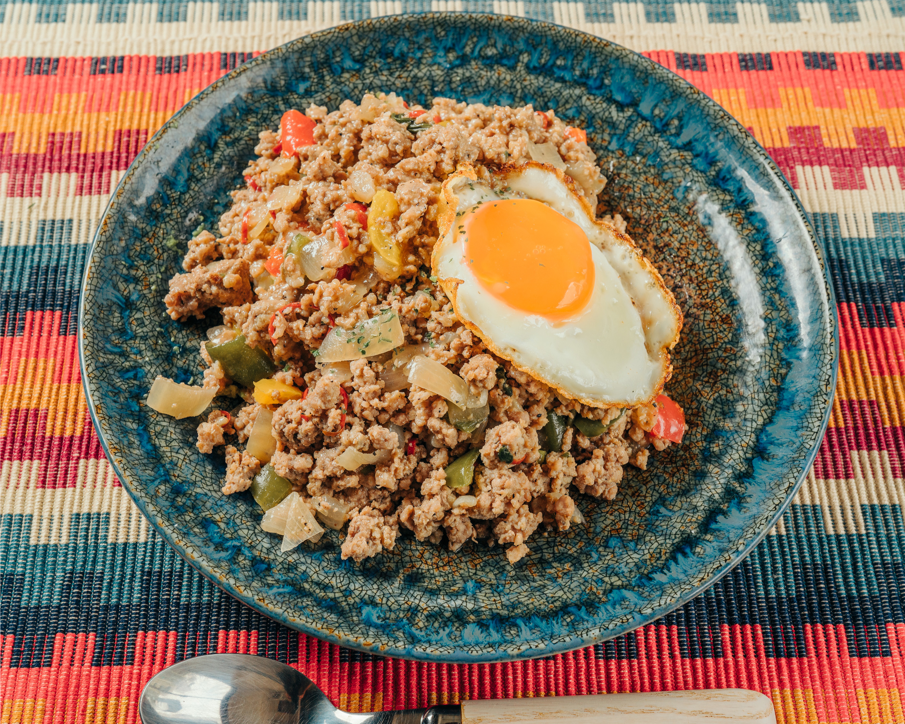 オリジナルガパオライス アロイ・ガパオ 具沢山の贅沢ガパオライス(ガパオ210g) Loaded Gapao Rice(Gapao210g)