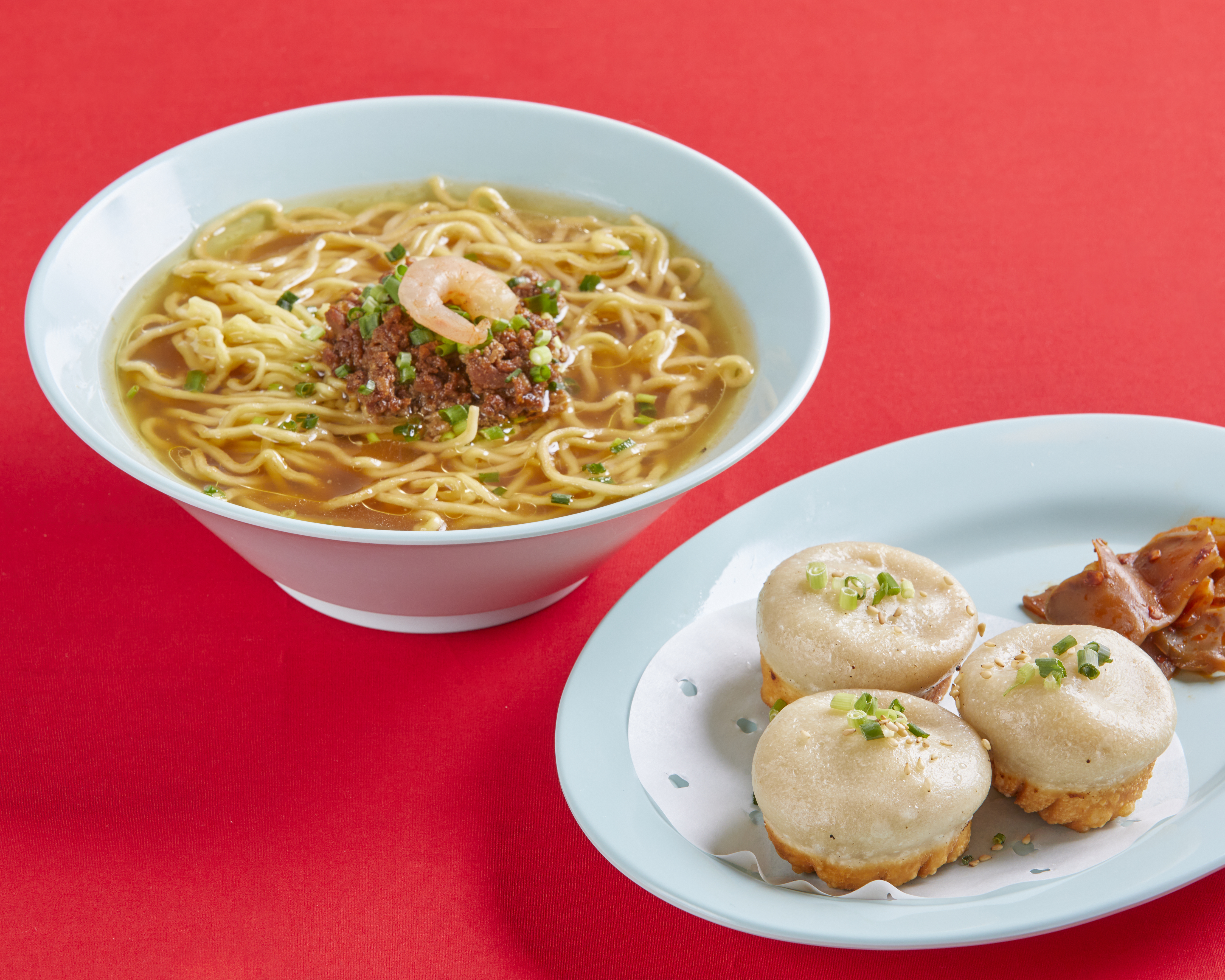 ダパイダン105 小龍包(3個)+担仔麺(タンツー麺)