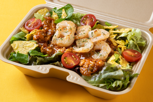 天才のタコライス ガーリックシュリンプタコライス Garlic Shrimp Taco Rice